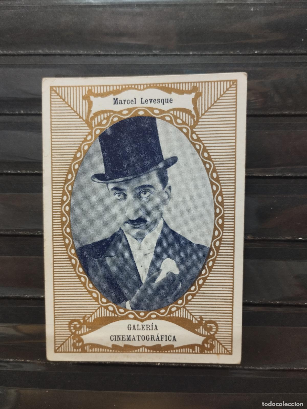 Collectionnisme Cartes &agrave; collectionner anciennes: CHOCOLATES GUILLEN. CINE. ACTORES. GALERIA CINEMATOGRAFICA. SERIE A N&ordm; 3. MARCEL LEVESQUE.