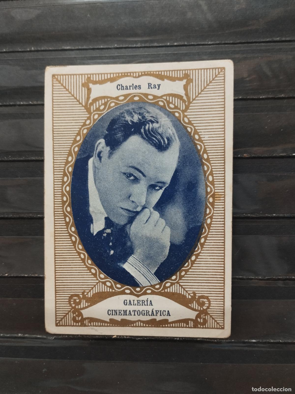 Collectionnisme Cartes &agrave; collectionner anciennes: CHOCOLATES ORTHI. CINE. ACTORES. GALERIA CINEMATOGRAFICA. SERIE A N&ordm; 5 CHARLES RAY.
