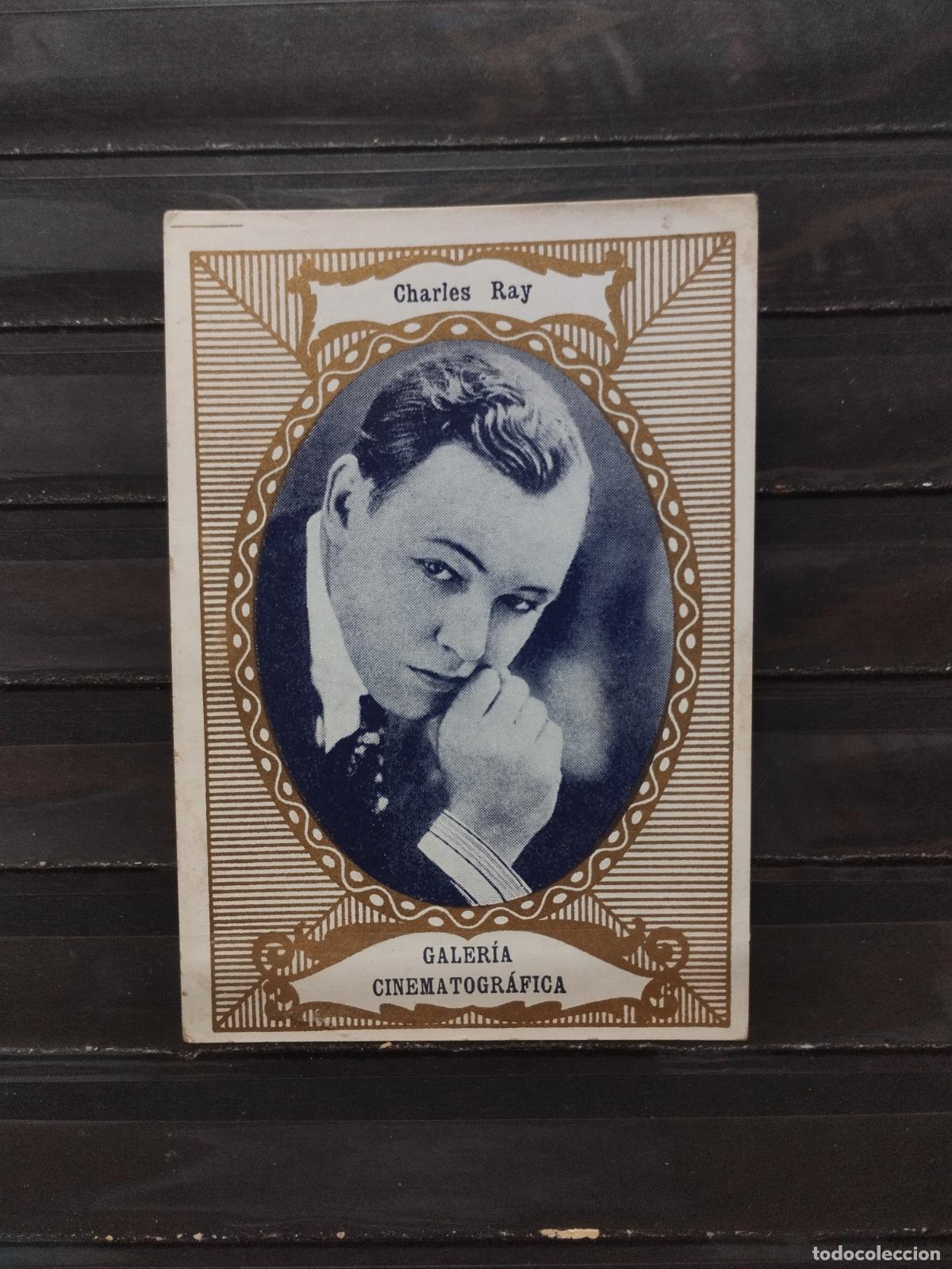 Collectionnisme Cartes &agrave; collectionner anciennes: CHOCOLATES GUILLEN. CINE. ACTORES. GALERIA CINEMATOGRAFICA. SERIE A N&ordm; 5 CHARLES RAY.
