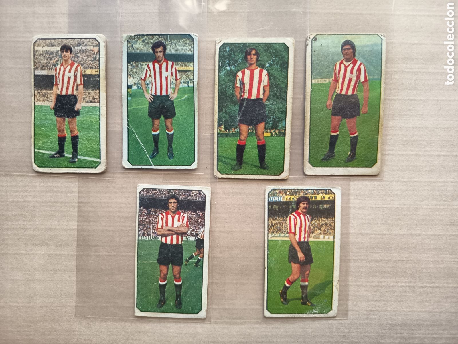 Collectionnisme Cartes &agrave; collectionner anciennes: Lote de +- 77 Cromos Liga 77-78 1977-78 1977 1978 EDICIONES COLECCIONES ESTE