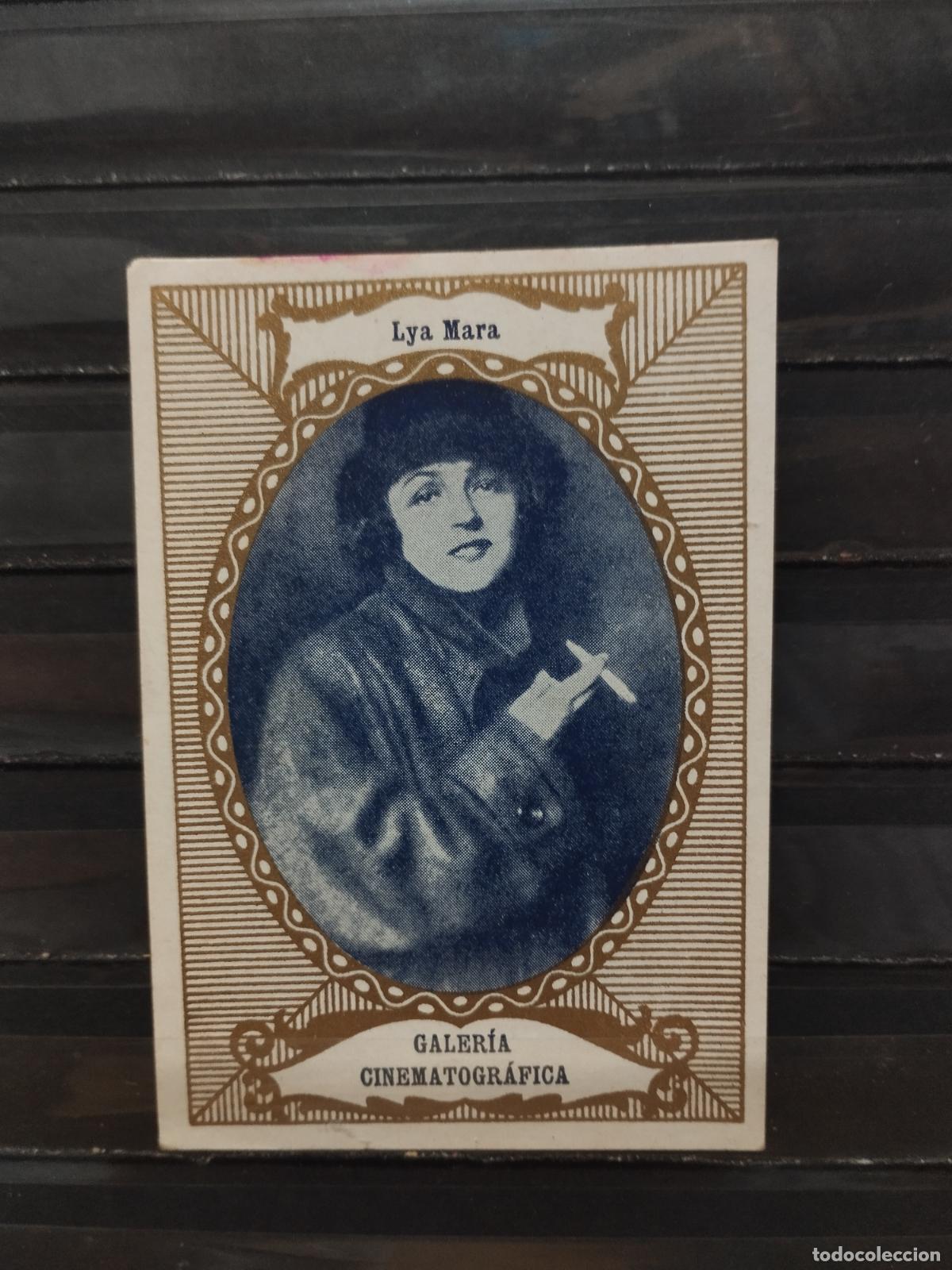 Colecionismo Cromos antigos: CHOCOLATES ORTHI. CINE. ACTRICES. GALERIA CINEMATOGRAFICA. SERIE A N&ordm; 20. LYA MARA.