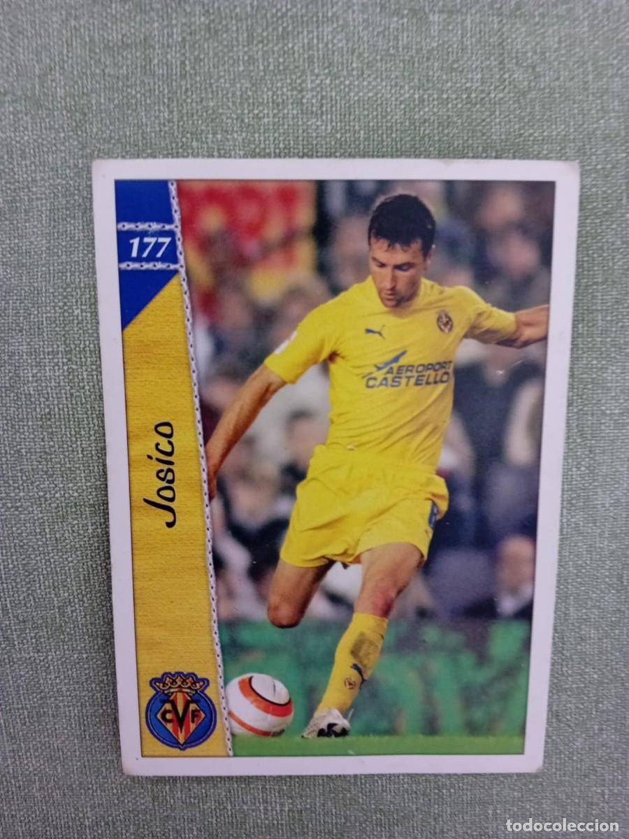 Coleccionismo cromos antiguos: 177 JOSICO VILLARREAL MUNDICROMO 2006 2007 06 07