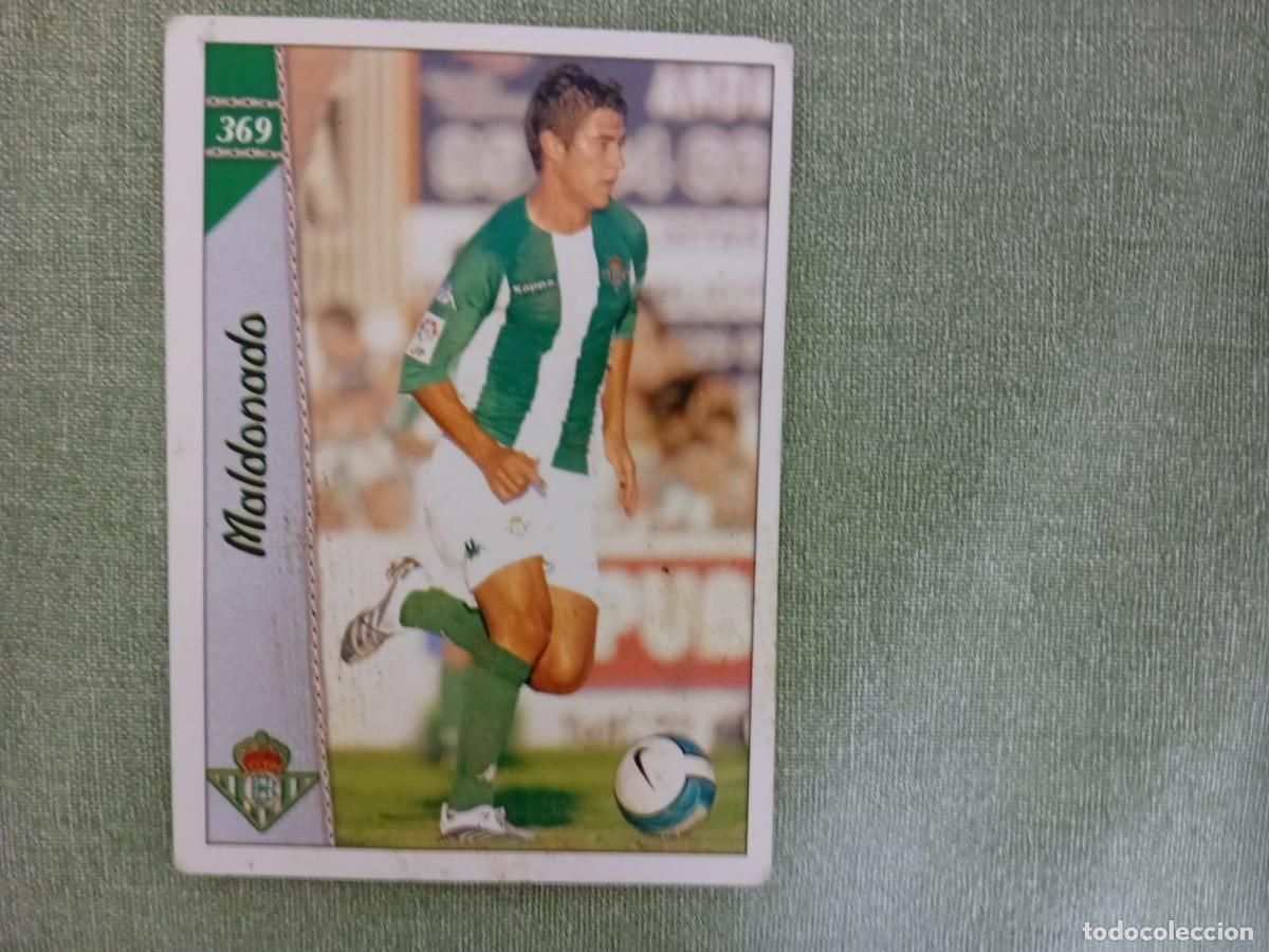 Coleccionismo cromos antiguos: 369 Maldonado Real Betis MUNDICROMO 2006 2007 06 07
