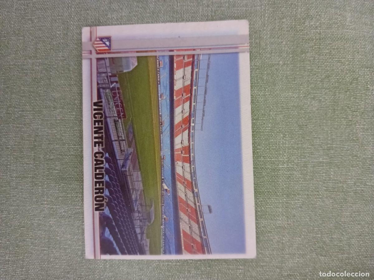 Collezionismo Figurine antiche: F&Uacute;TBOL CROMO n&ordm; 245 HIMNO VICENTE CALDER&Oacute;N ATL&Eacute;TICO DE MADRID MUNDICROMO 2006 2007