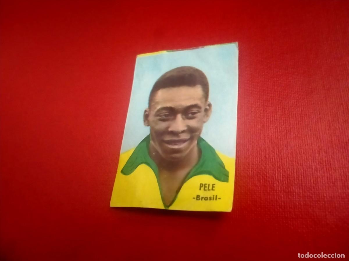 Coleccionismo cromos antiguos: cromo de futbol de pele - Foto 2