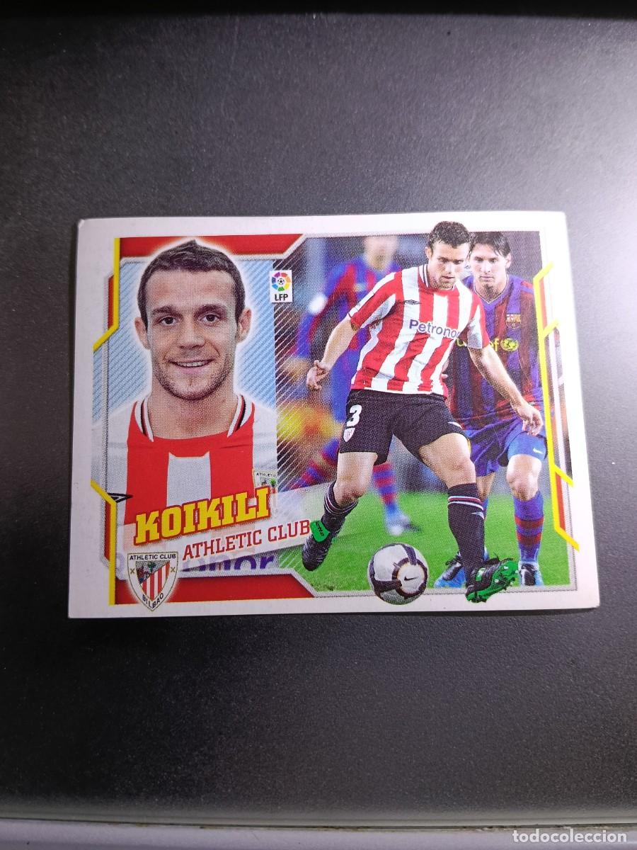 Collezionismo Figurine antiche: CROMO KOIKILI 7 A 7A ATHLETIC CLUB DE BILBAO LIGA 2010 2011 10 11 ESTE PANINI NUNCA PEGADO