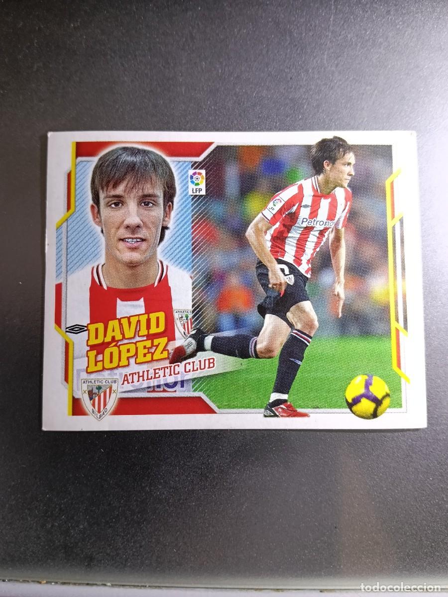 Coleccionismo cromos antiguos: CROMO DAVID LOPEZ 10 B 10B ATHLETIC CLUB DE BILBAO LIGA 2010 2011 10 11 ESTE PANINI NUNCA PEGADO