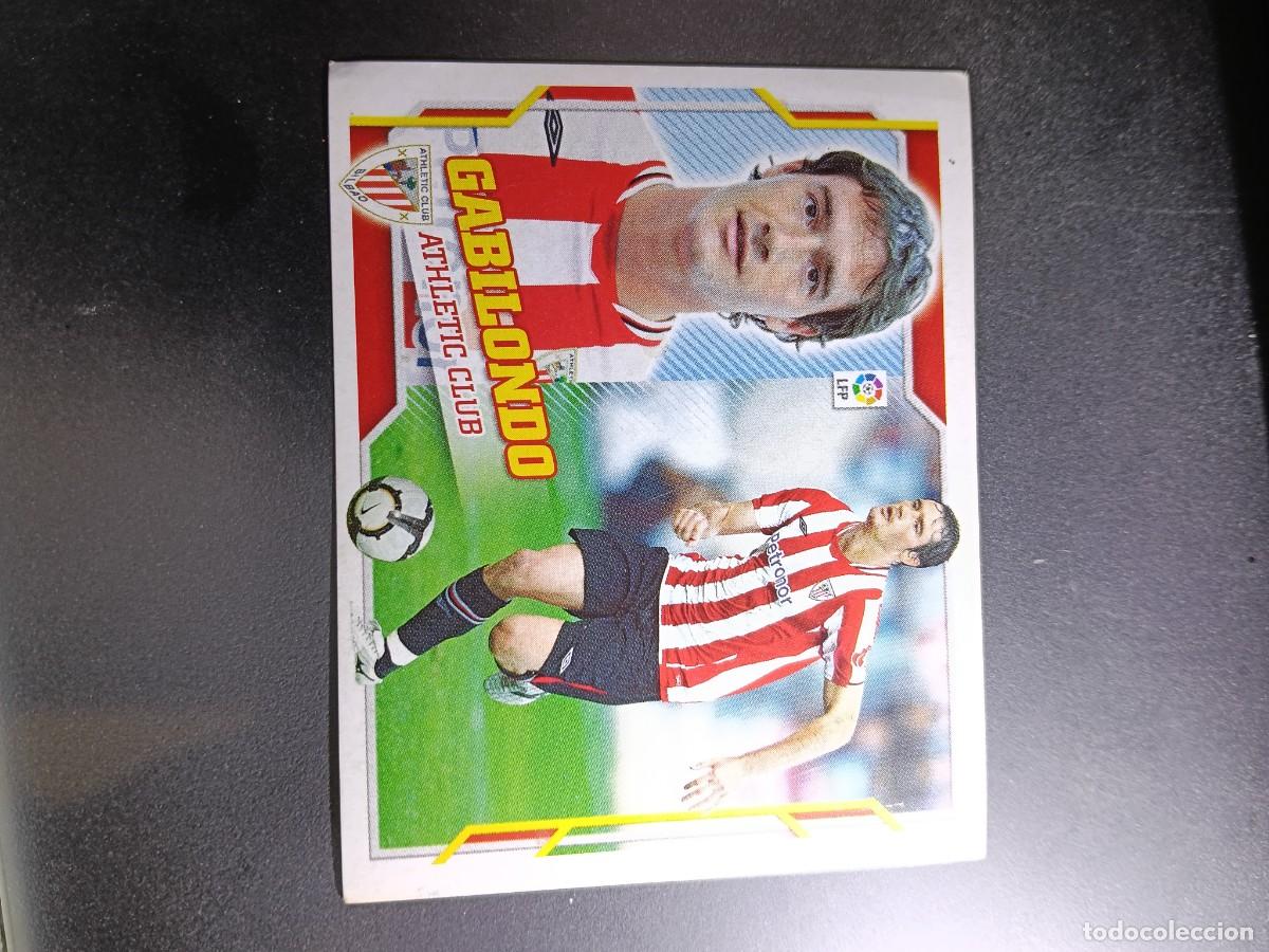 Coleccionismo cromos antiguos: CROMO GABILONDO 11 ATHLETIC CLUB DE BILBAO LIGA 2010 2011 10 11 ESTE PANINI NUNCA PEGADO