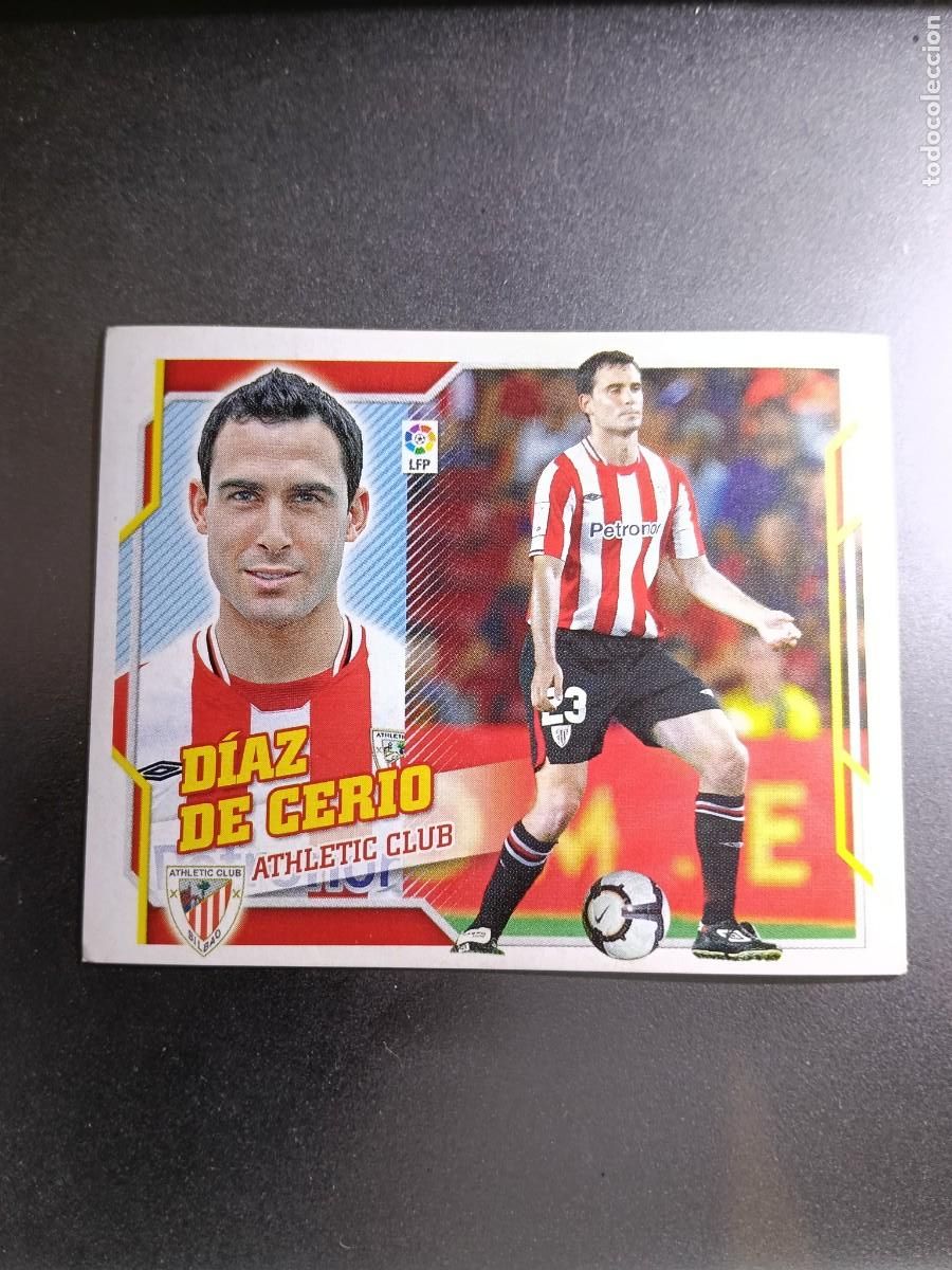 Coleccionismo cromos antiguos: CROMO DIAZ DE CERIO 16B 16 B ATHLETIC CLUB DE BILBAO BAJA 2010 2011 10 11 ESTE PANINI NUNCA PEGA