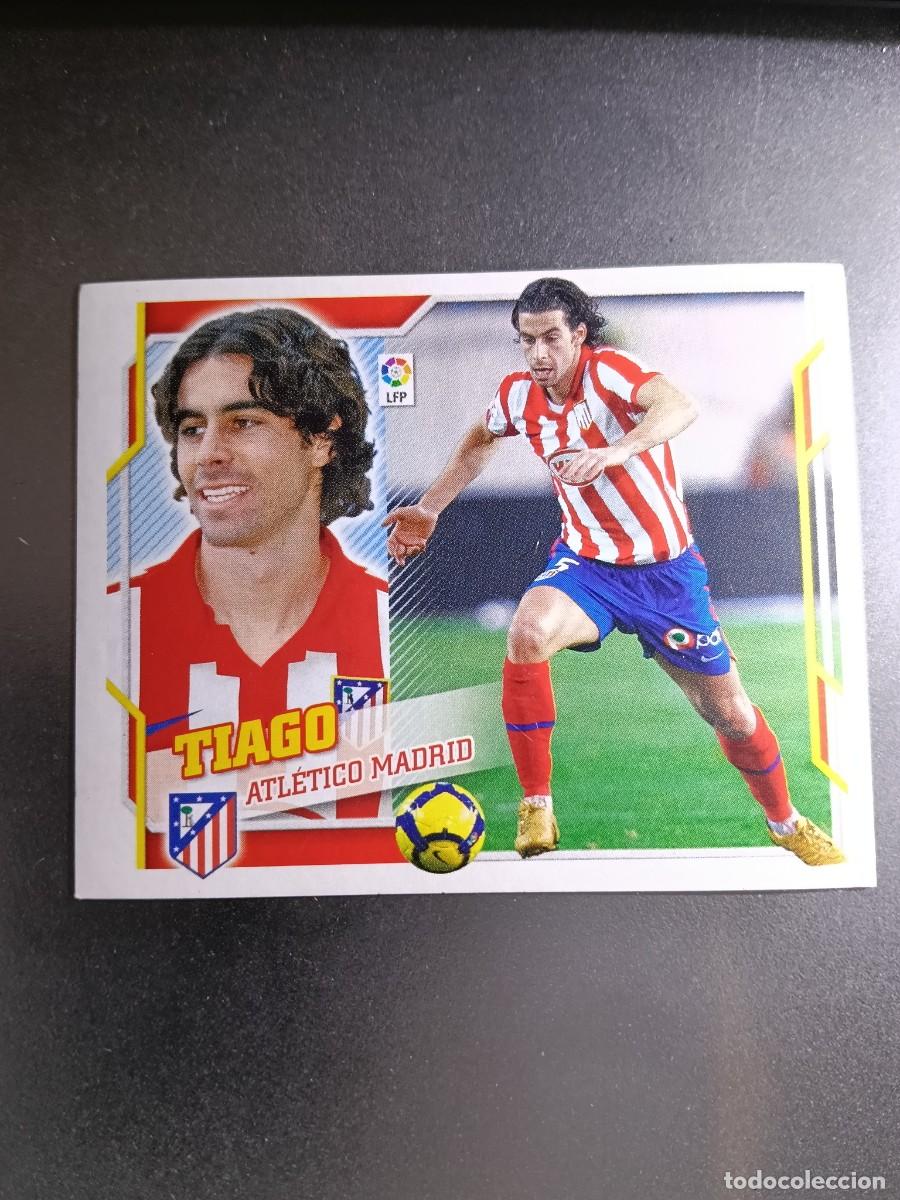 Coleccionismo cromos antiguos: CROMO TIAGO 8A 8 A ATLETICO DE MADRID LIGA 2010 2011 10 11 ESTE PANINI NUNCA PEGADO