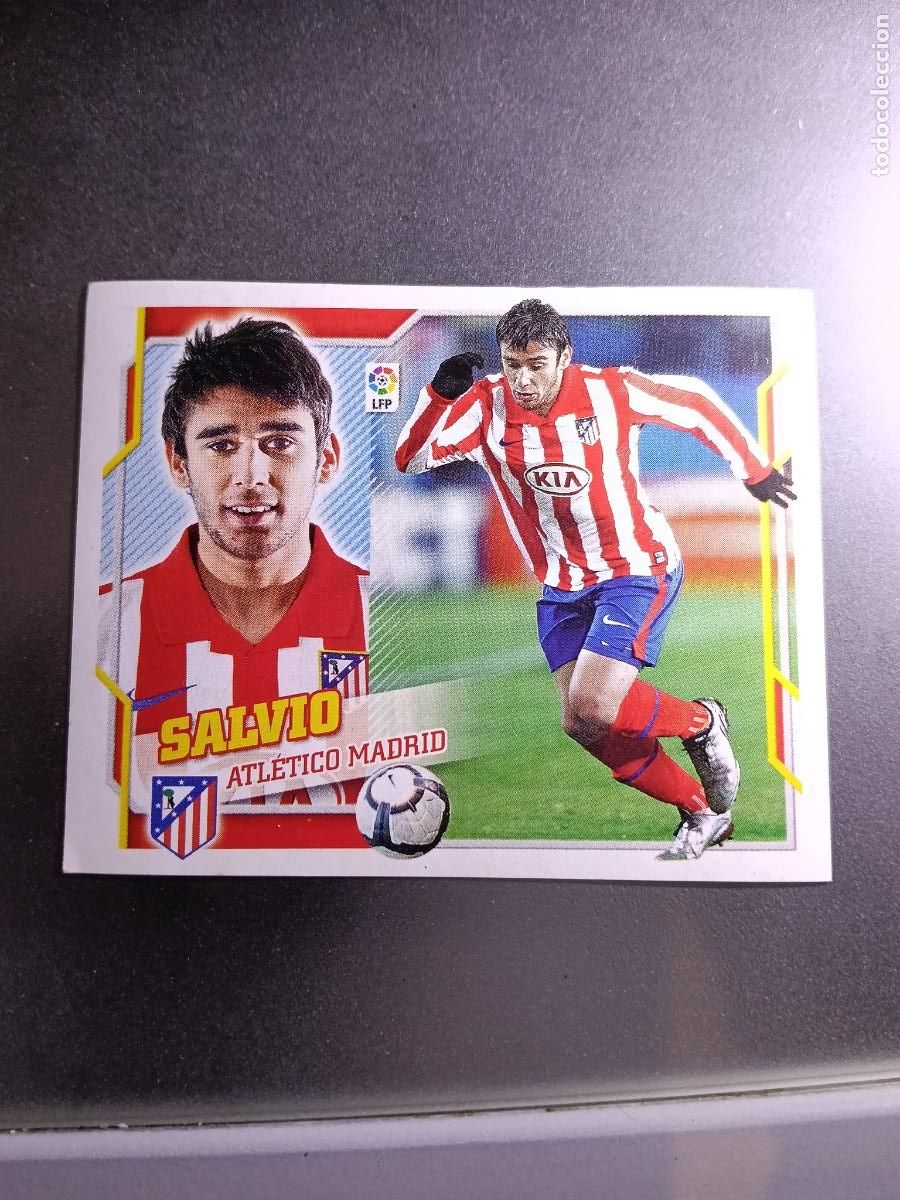 Collezionismo Figurine antiche: CROMO SALVIO 13 B 13B ATLETICO DE MADRID BAJA LIGA 2010 2011 10 11 ESTE PANINI NUNCA PEGADO