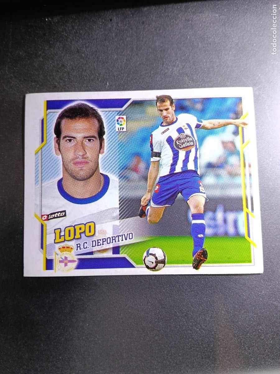Collectionnisme Cartes &agrave; collectionner anciennes: CROMO LOPO 5 DEPORTIVO DE LA CORU&Ntilde;A LIGA 2010 2011 10 11 ESTE PANINI NUNCA PEGADO