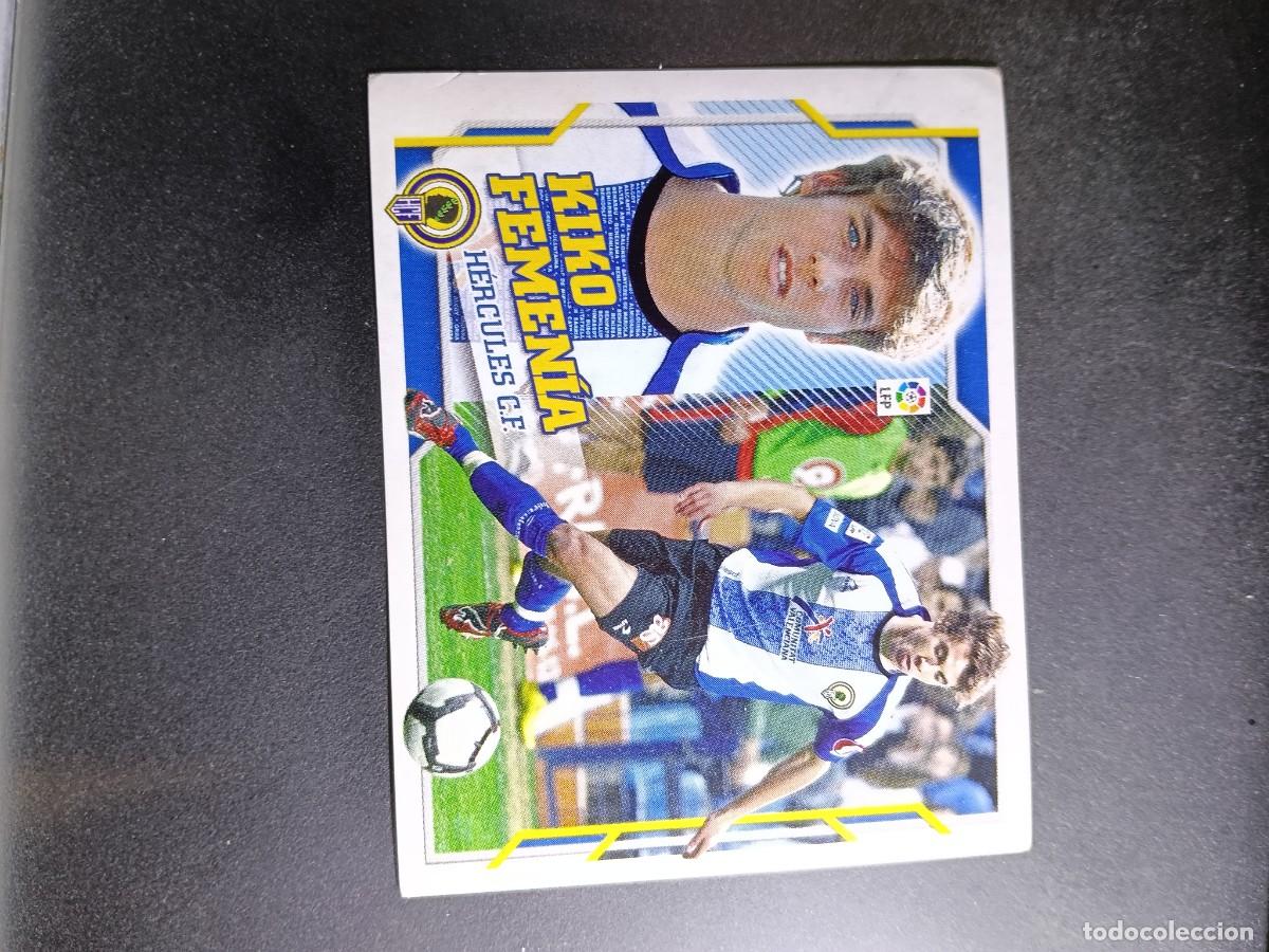 Coleccionismo cromos antiguos: CROMO KIKO FEMENIA 14 A 14A HERCULES LIGA 2010 2011 10 11 ESTE PANINI NUNCA PEGADO