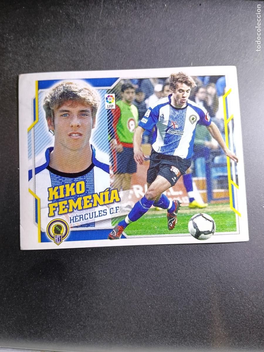 Sammeln alte Sammelbilder: CROMO KIKO FEMENIA 14 A 14A HERCULES LIGA 2010 2011 10 11 ESTE PANINI NUNCA PEGADO