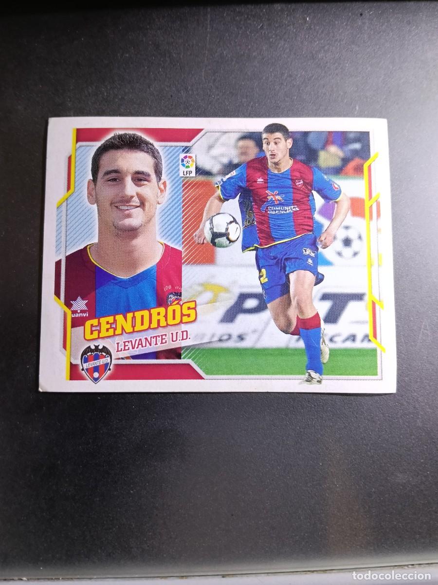 Coleccionismo cromos antiguos: CROMO CENDROS 7 B 7B LEVANTE BAJA LIGA 2010 2011 10 11 ESTE PANINI NUNCA PEGADO