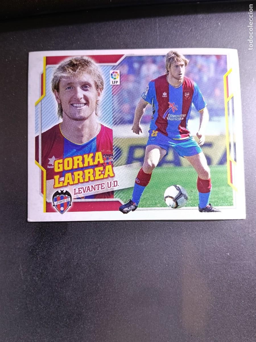 Sammeln alte Sammelbilder: CROMO GORKA LARREA 8 B 8B LEVANTE LIGA 2010 2011 10 11 ESTE PANINI NUNCA PEGADO
