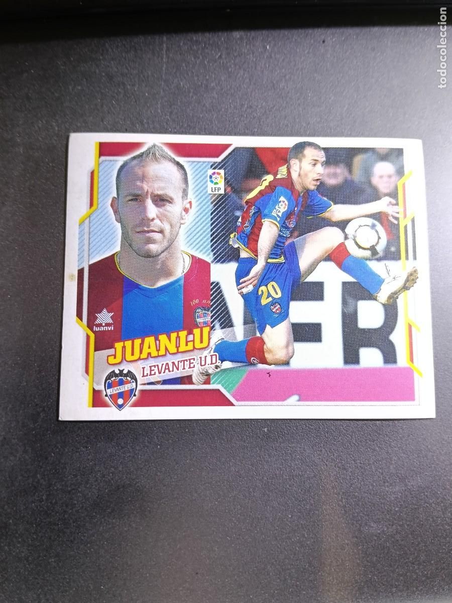 Sammeln alte Sammelbilder: CROMO JUANLU 12 LEVANTE LIGA 2010 2011 10 11 ESTE PANINI NUNCA PEGADO