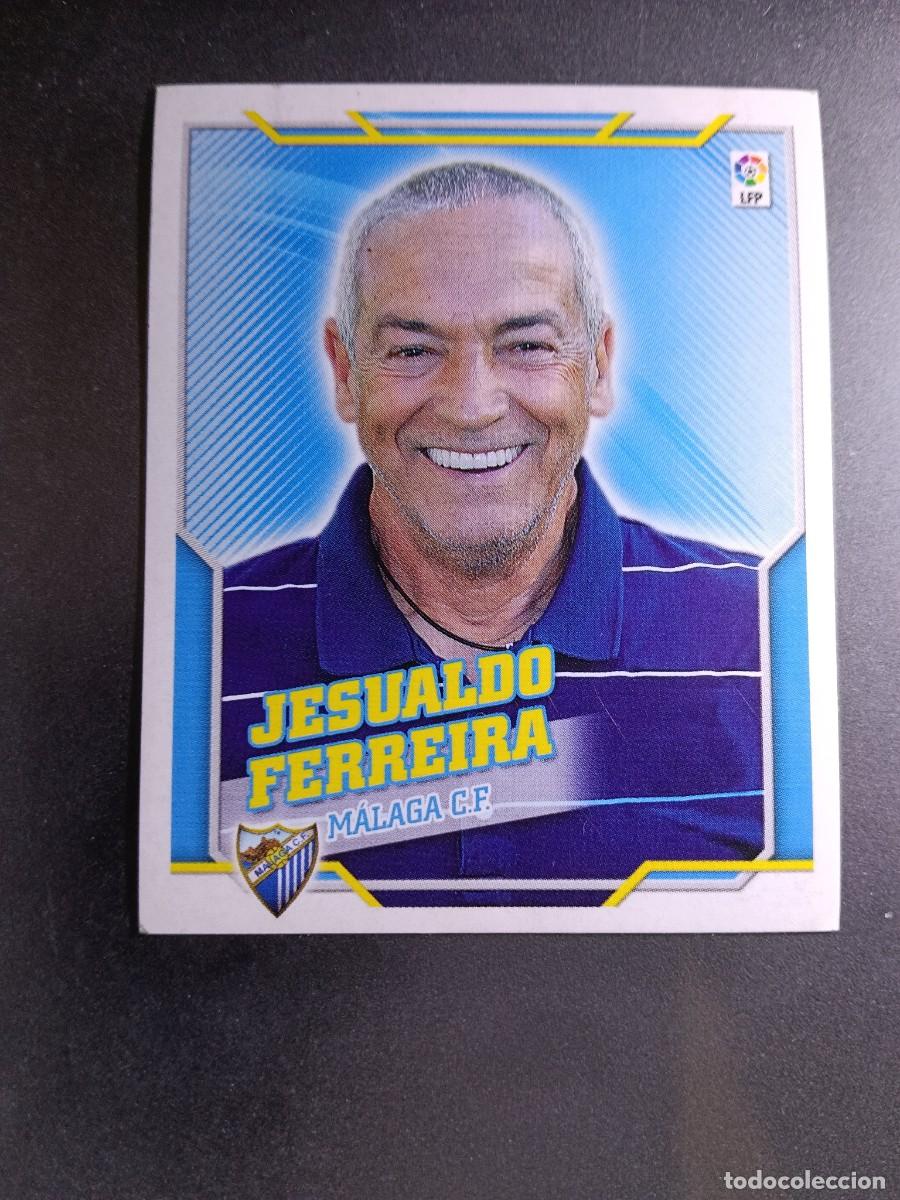 Sammeln alte Sammelbilder: CROMO JESUALDO FERREIRA ENTRENADOR MALAGA LIGA 2010 2011 10 11 ESTE PANINI NUNCA PEGADO