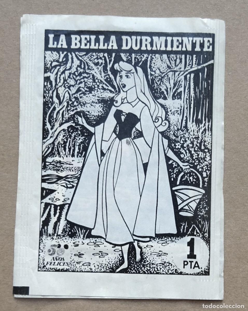 Collezionismo Figurine antiche: SOBRE DE CROMOS LA BELLA DURMIENTE SIN ABRIR ED.FHER