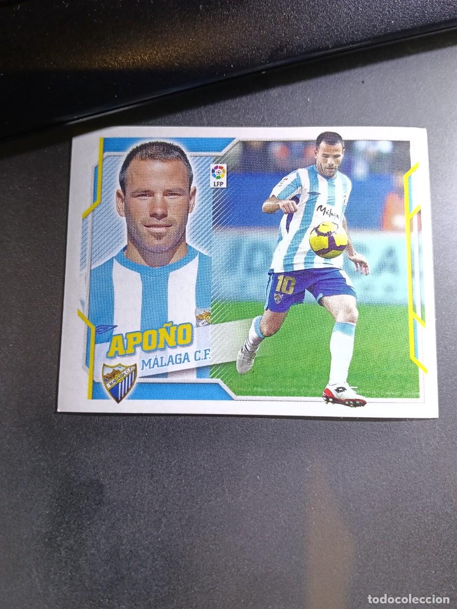 Sammeln alte Sammelbilder: CROMO APO&Ntilde;O 9 MALAGA LIGA 2010 2011 10 11 ESTE PANINI NUNCA PEGADO