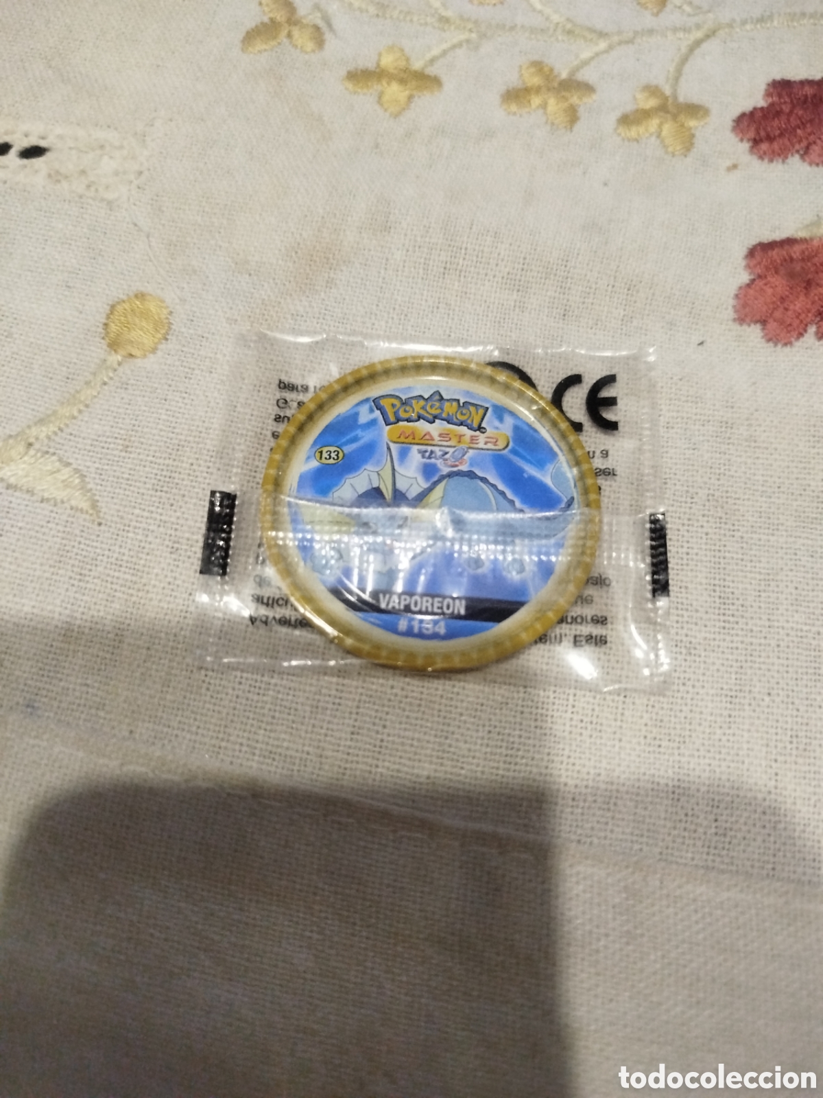 Sammeln alte Sammelbilder: Pok&eacute;mon chipicao metal blister VAPOREON