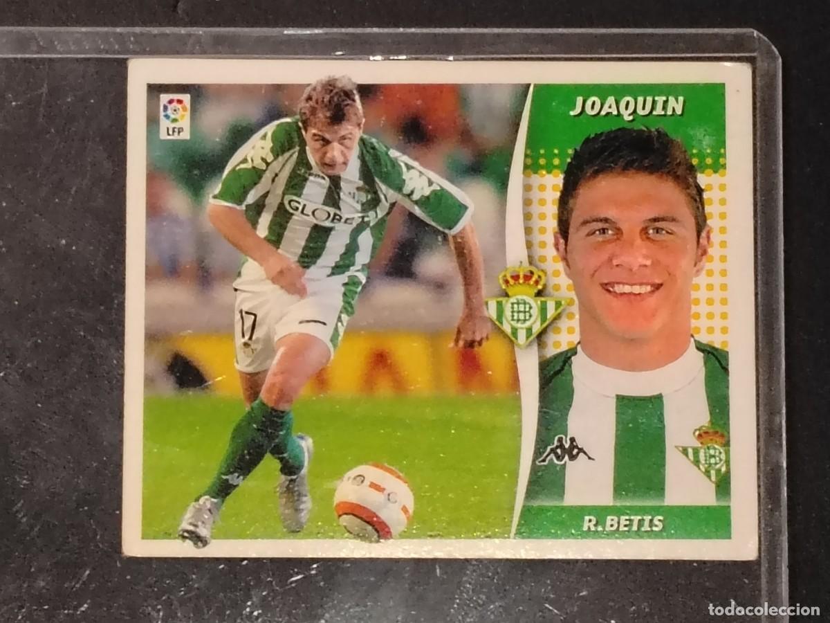 Collezionismo Figurine antiche: JOAQUIN CARTA SIN PEGAR REAL BETIS LIGA EDICIONES 2006-07