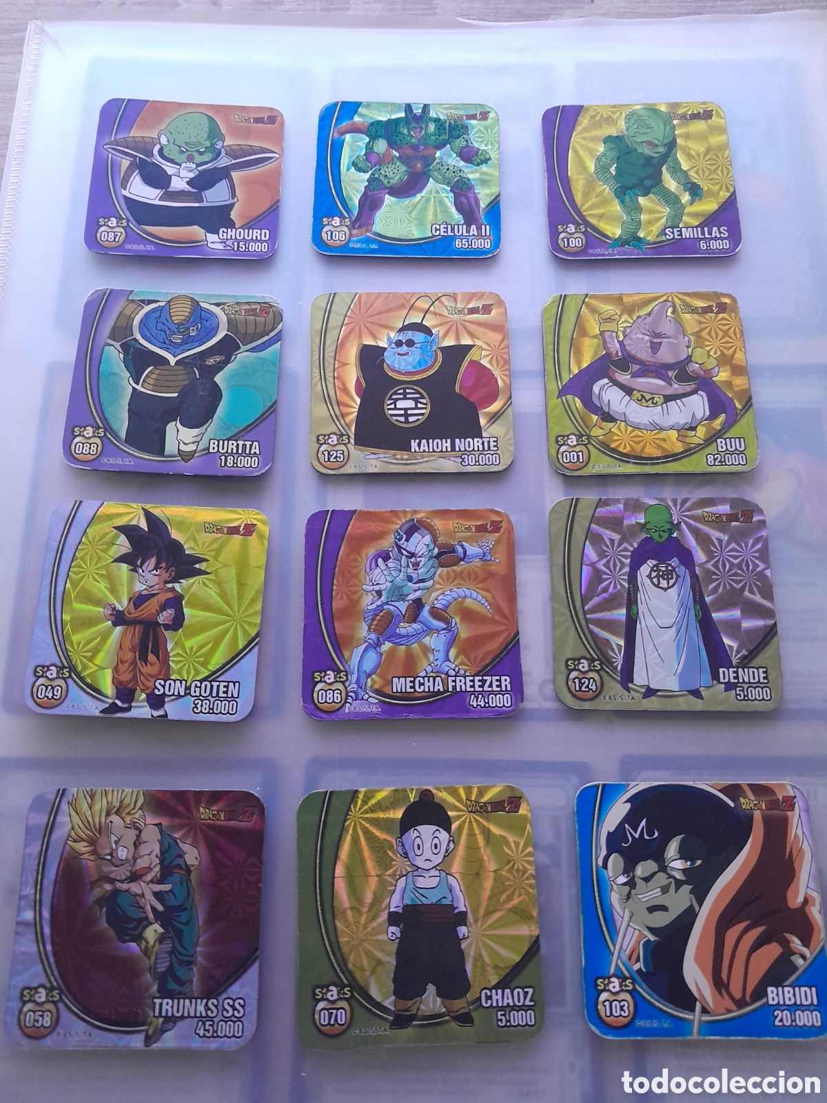 Sammeln alte Sammelbilder: Lote 12 imanes dragon ball z staks diferentes