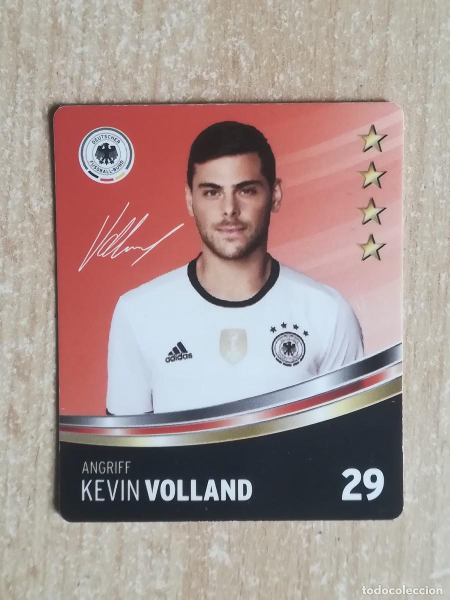 Collectable Antique Stickers: Rewe. Eurocopa 2016. Deutscher Fussball-Bund. Angriff. Kevin Volland.