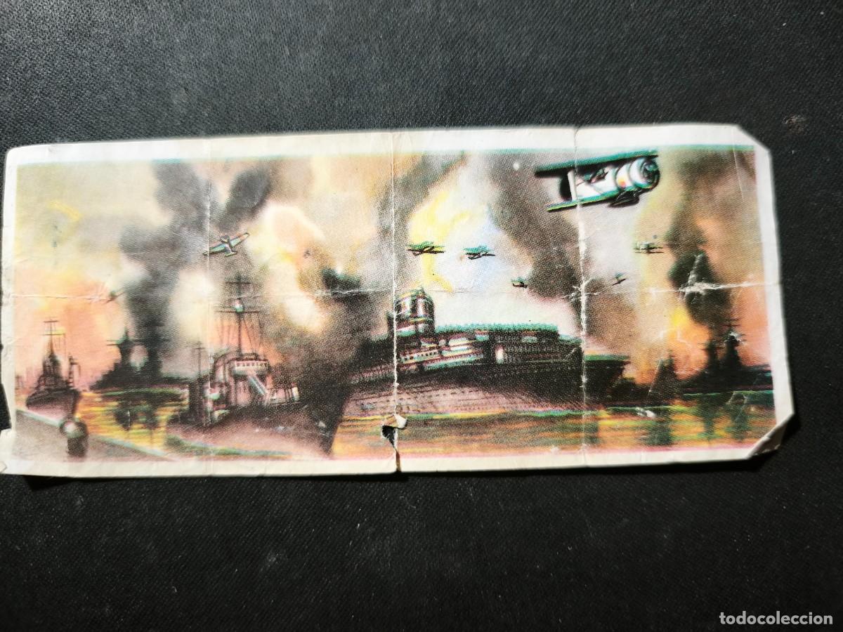 Coleccionismo cromos antiguos: Cromo n&ordm; 51-Segunda guerra mundial estado usado