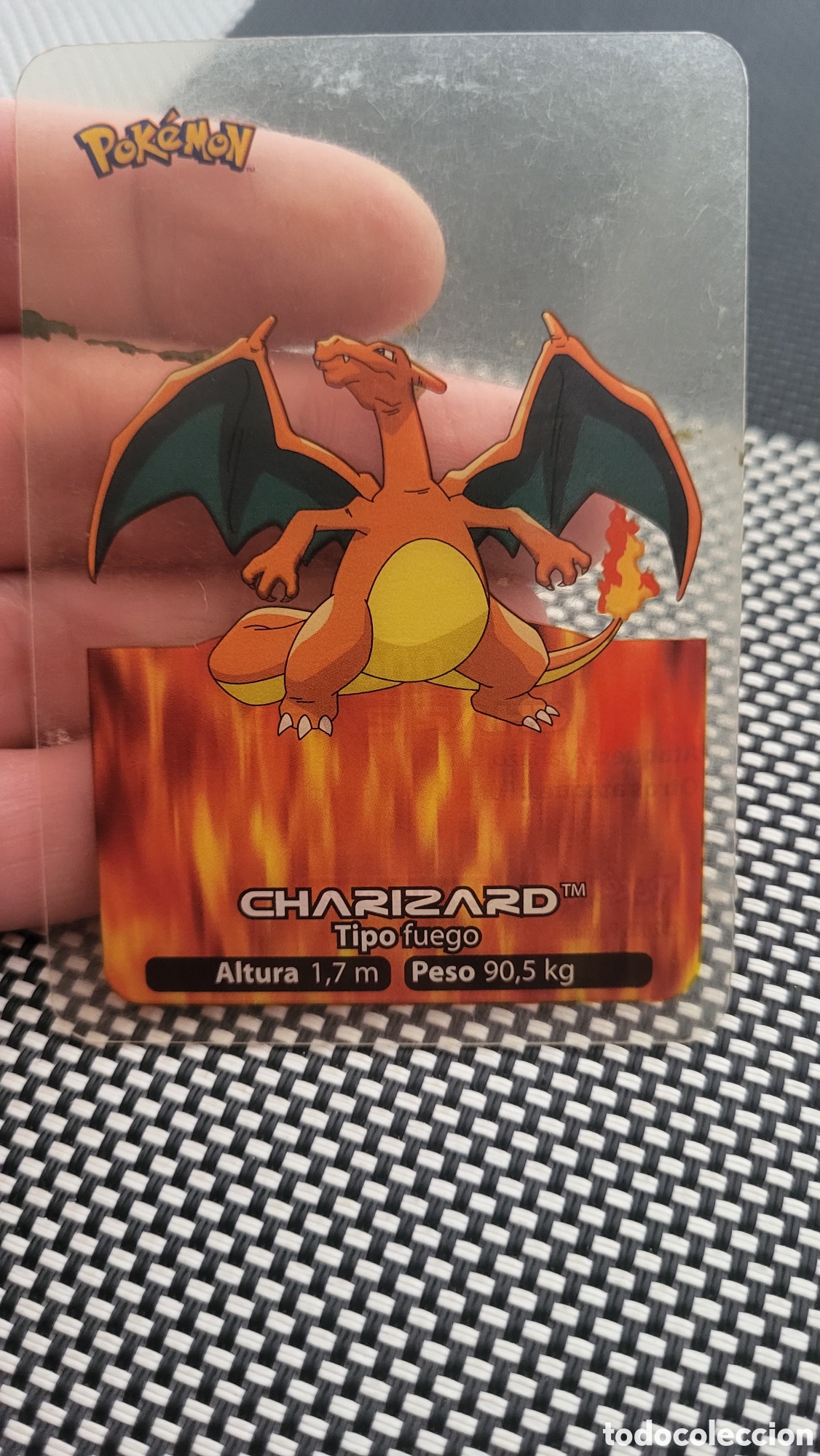 Coleccionismo cromos antiguos: Cromo laminado Pokemon Charizard - Foto 1