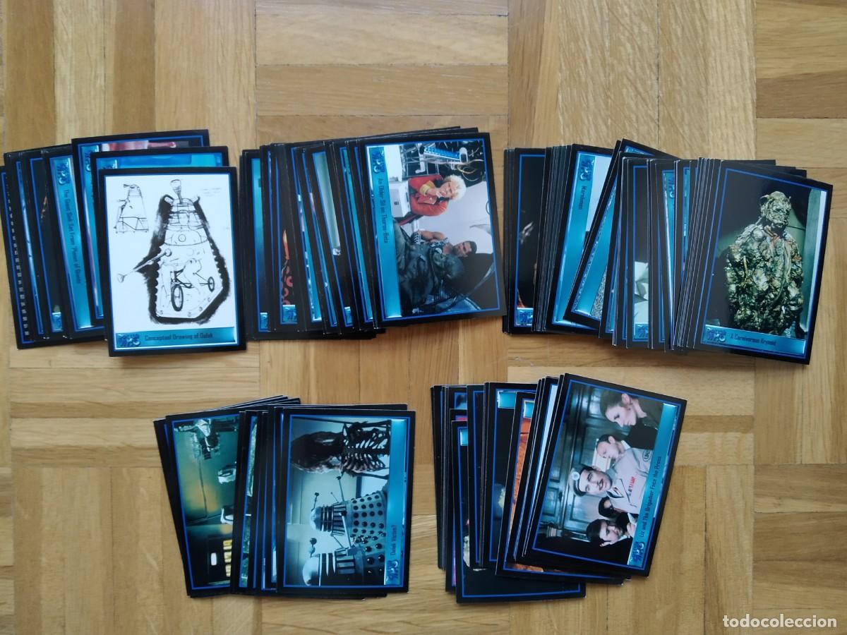 Sammeln alte Sammelbilder: COLECCION BASE COMPLETA 120 CROMOS DOCTOR WHO TARDIS DALEK CYBERMEN NUEVOS VER FOTOS