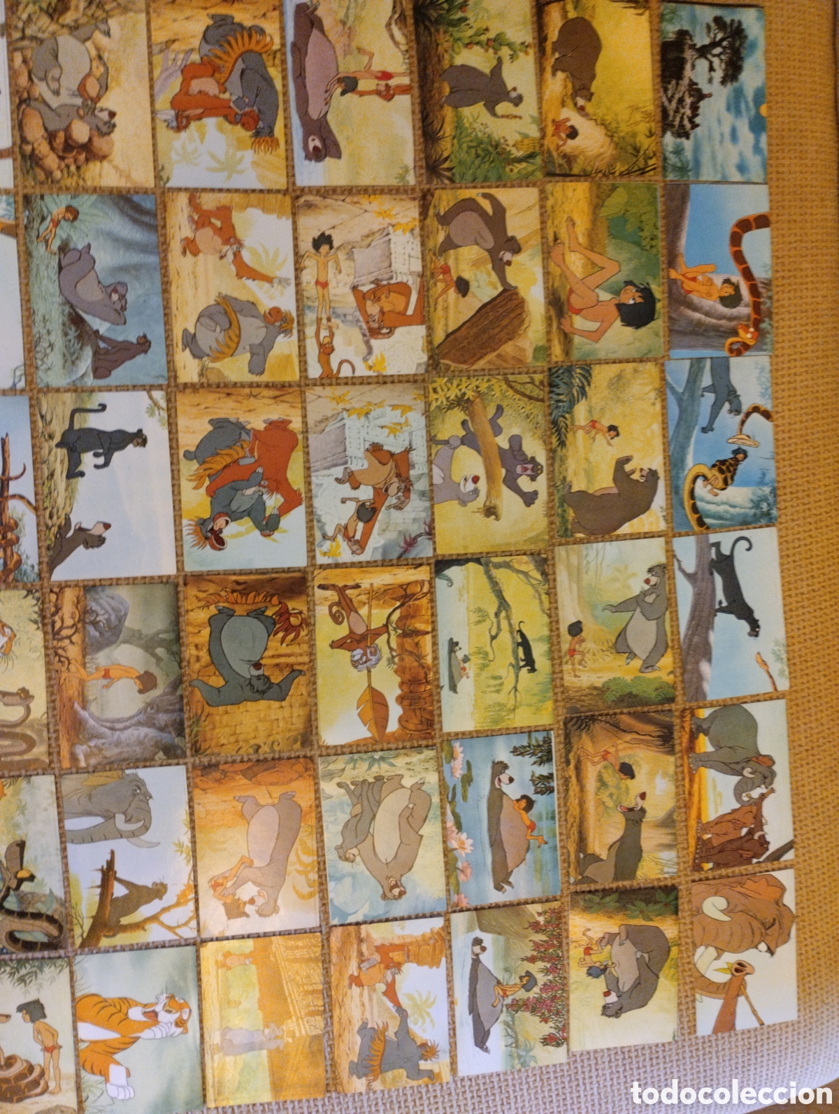 Coleccionismo cromos antiguos: Lote de Cromos El Libro de La Selva - Foto 3