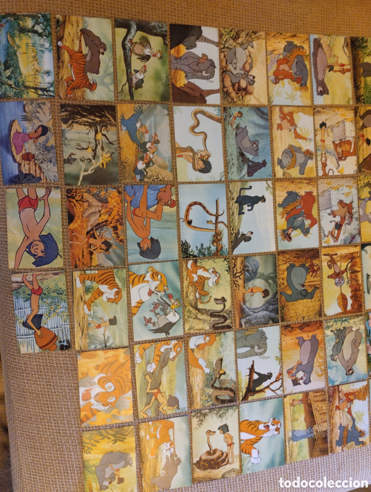 Coleccionismo cromos antiguos: Lote de Cromos El Libro de La Selva - Foto 4