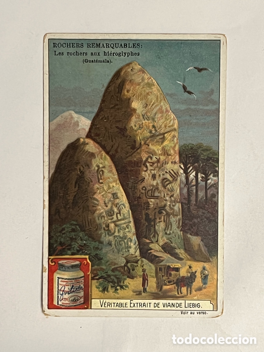 Collezionismo Figurine antiche: GUATEMALA CROMO. VERITABLE EXTRAIT DE VIANDE LIEBIG. COMPAGNIE LIEBIG. Francia (h.1900?)