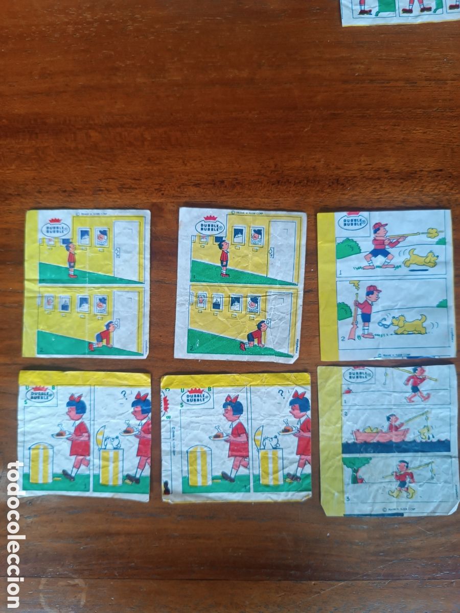 Coleccionismo cromos antiguos: Cromos chicles double Bubble - Foto 3