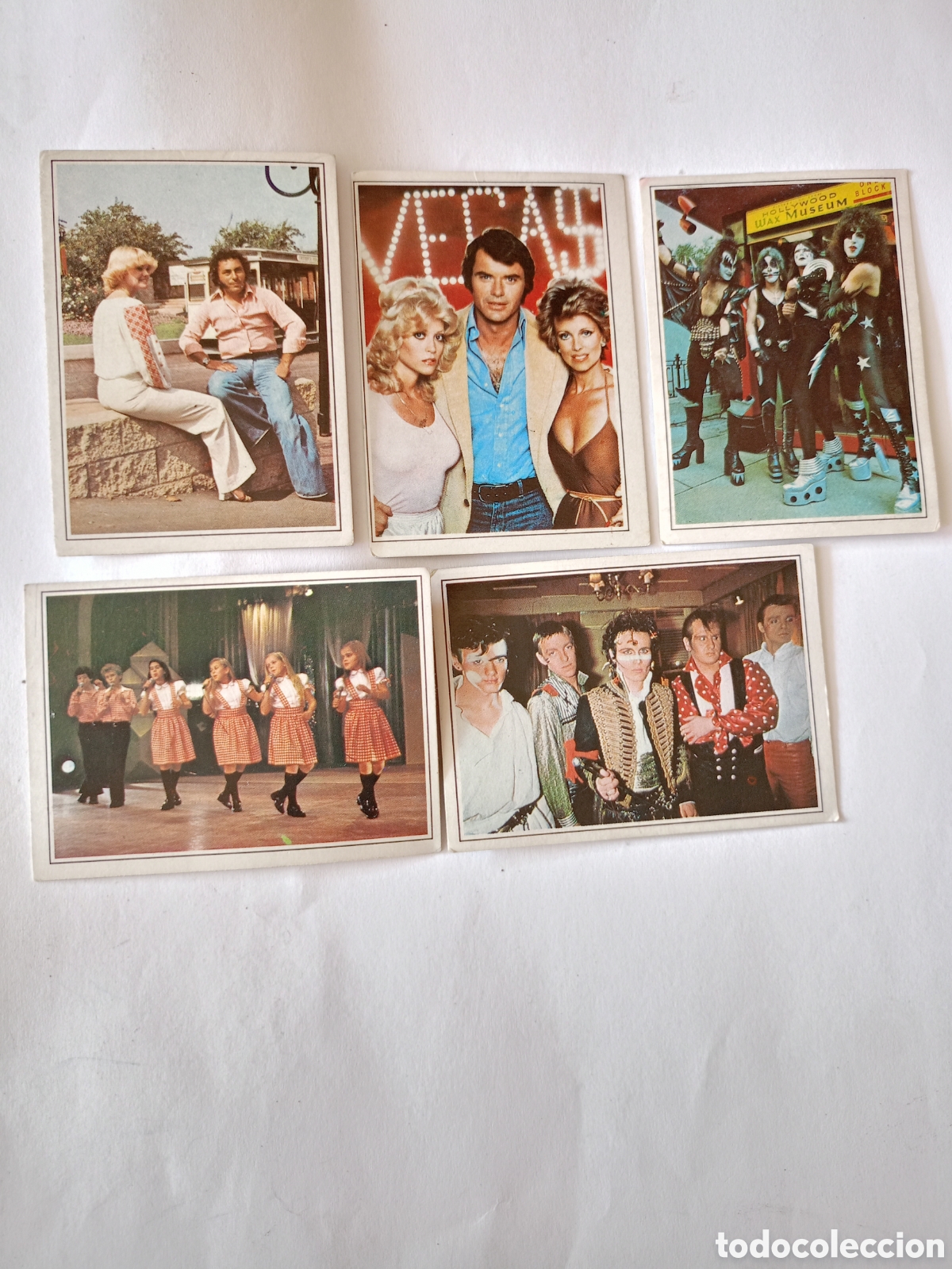 Sammeln alte Sammelbilder: Lote de 5 cromos tele pop ediciones este 1980