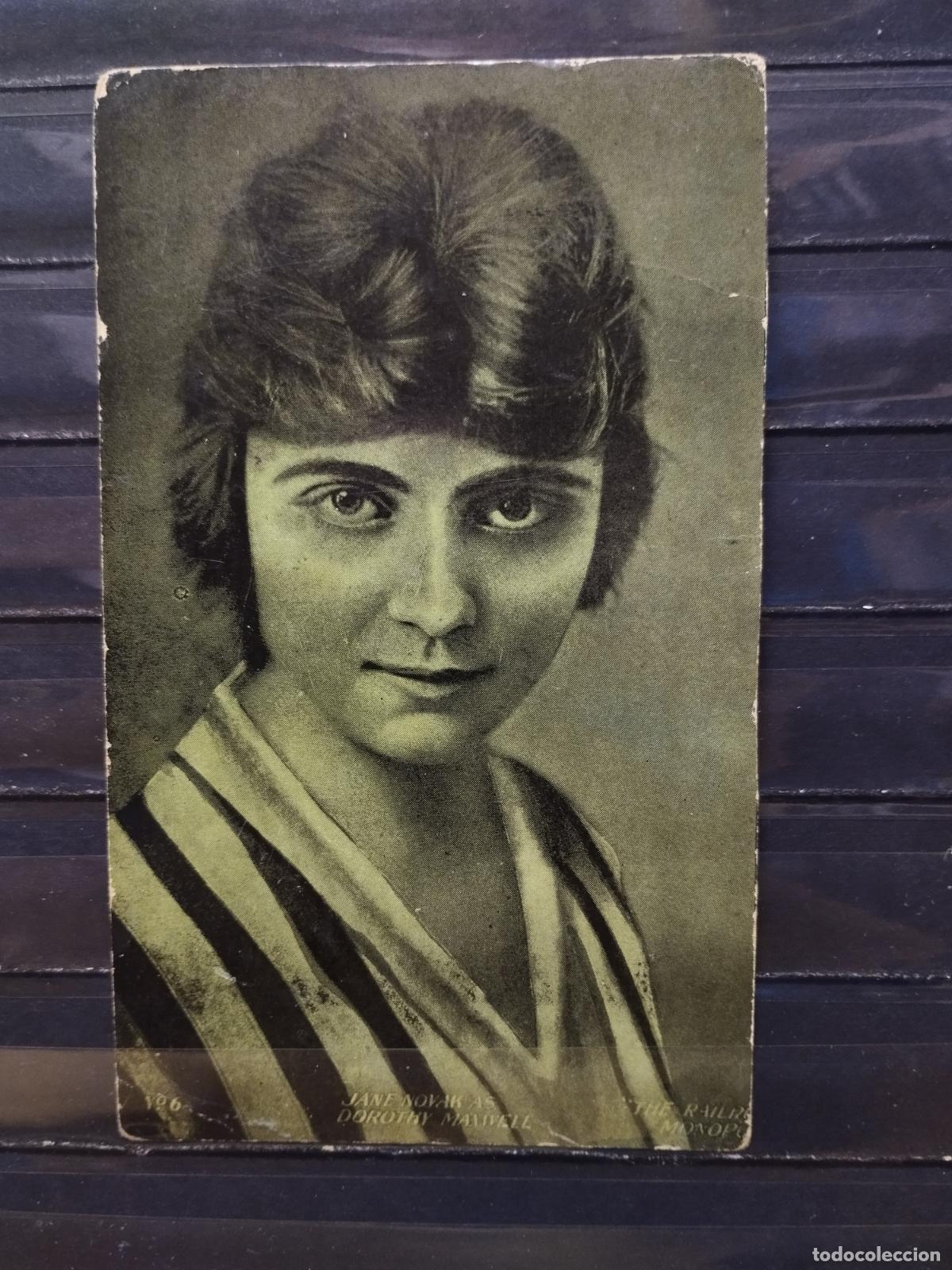 Sammeln alte Sammelbilder: CROMOS ANTIGUOS. CINE. TAMA&Ntilde;O POSTAL SOBORNO N&ordm; 15. JANE NOVAK. CHOCOLATES SOLER