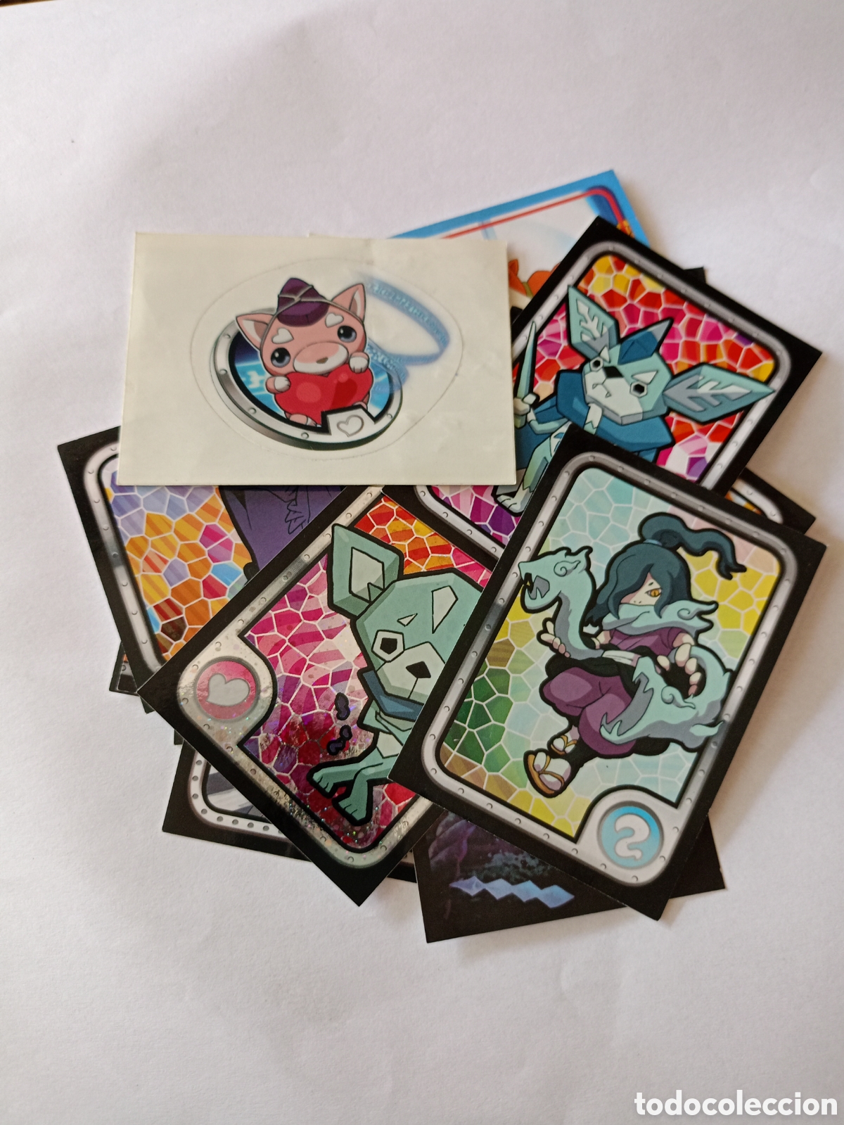 Collezionismo Figurine antiche: Lote 22 cromos Yo-Kai watch Panini 2015