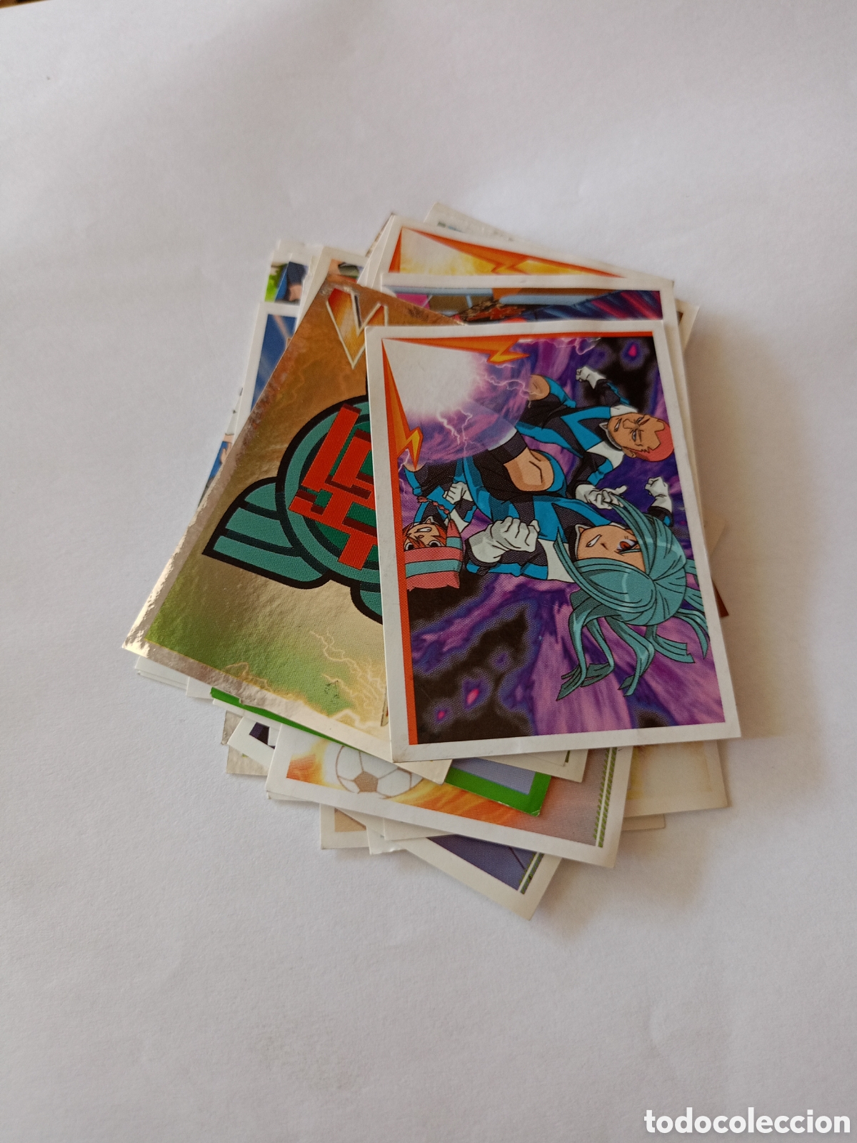 Collectable Antique Stickers: Lote de 45 cromos Inazuma eleven Panini