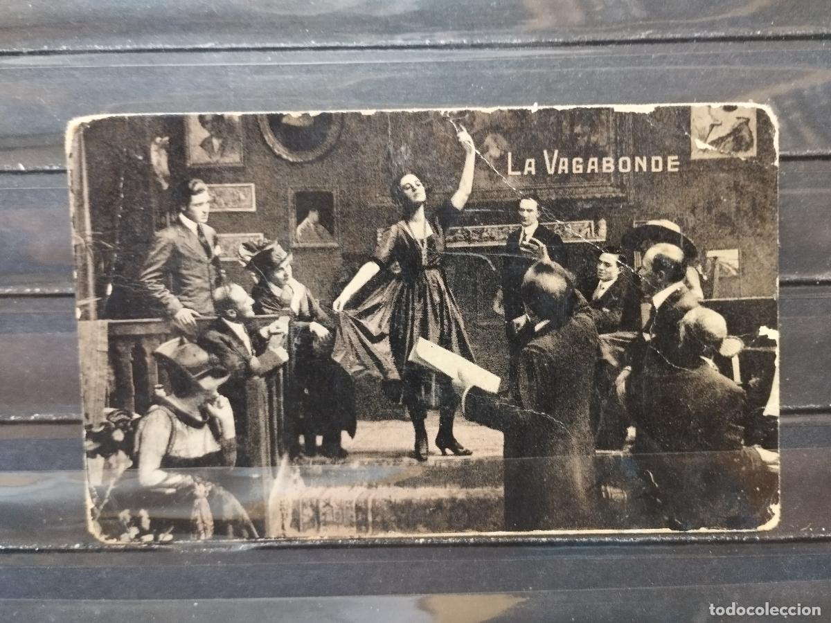 Collectable Antique Stickers: CHOCOLATE IMPERIAL. CROMO. CINE. LA VAGABUNDA. MLLE. MUSIDORA. N&ordm; 2. ALGUNAS LIGERAS DOBLECES