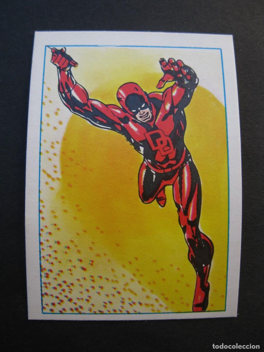 Coleccionismo cromos antiguos: SUPERHEROES - CROMO N&ordm; 11 - DAN DEFENSOR - EDITORIAL FHER - MARVEL - NUNCA PEGADO.