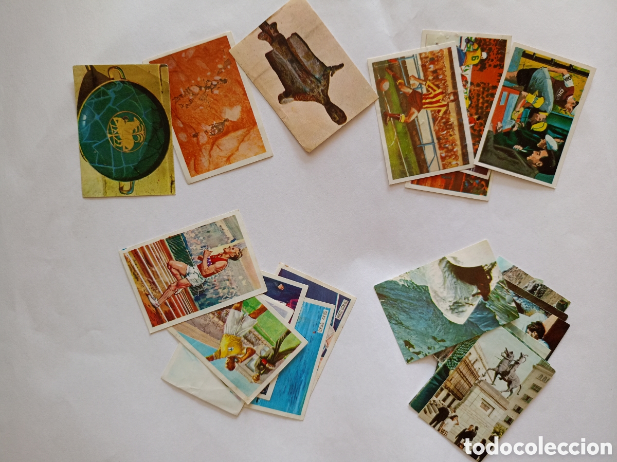Colecionismo Cromos antigos: Lote 25 cromos Albumes Nestl&eacute; deporte Per&uacute; juegos olimpicos