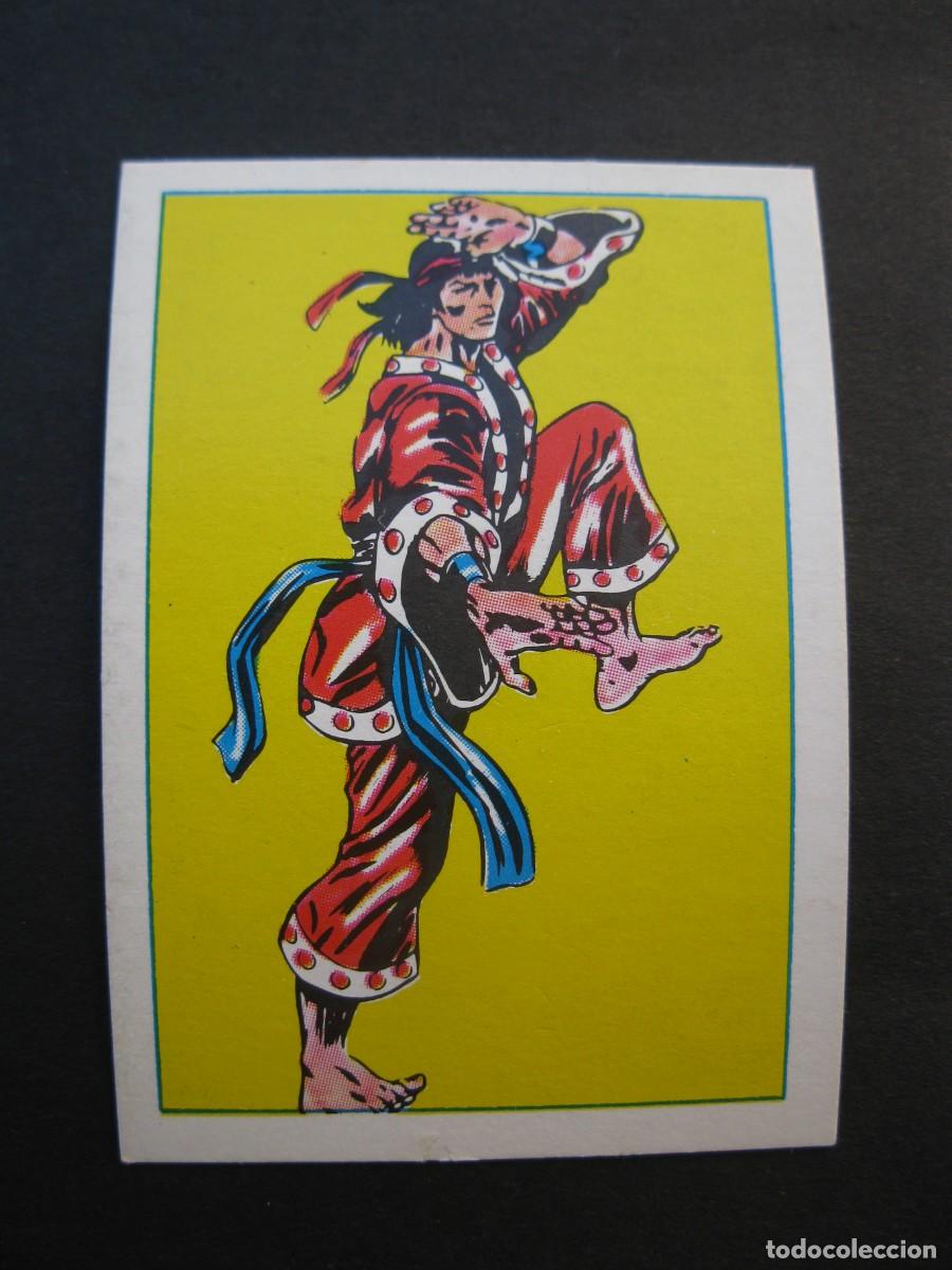 Coleccionismo cromos antiguos: SUPERHEROES - CROMO N&ordm; 26 - EL MAESTRO DE KUNG FU - EDITORIAL FHER - MARVEL - NUNCA PEGADO.