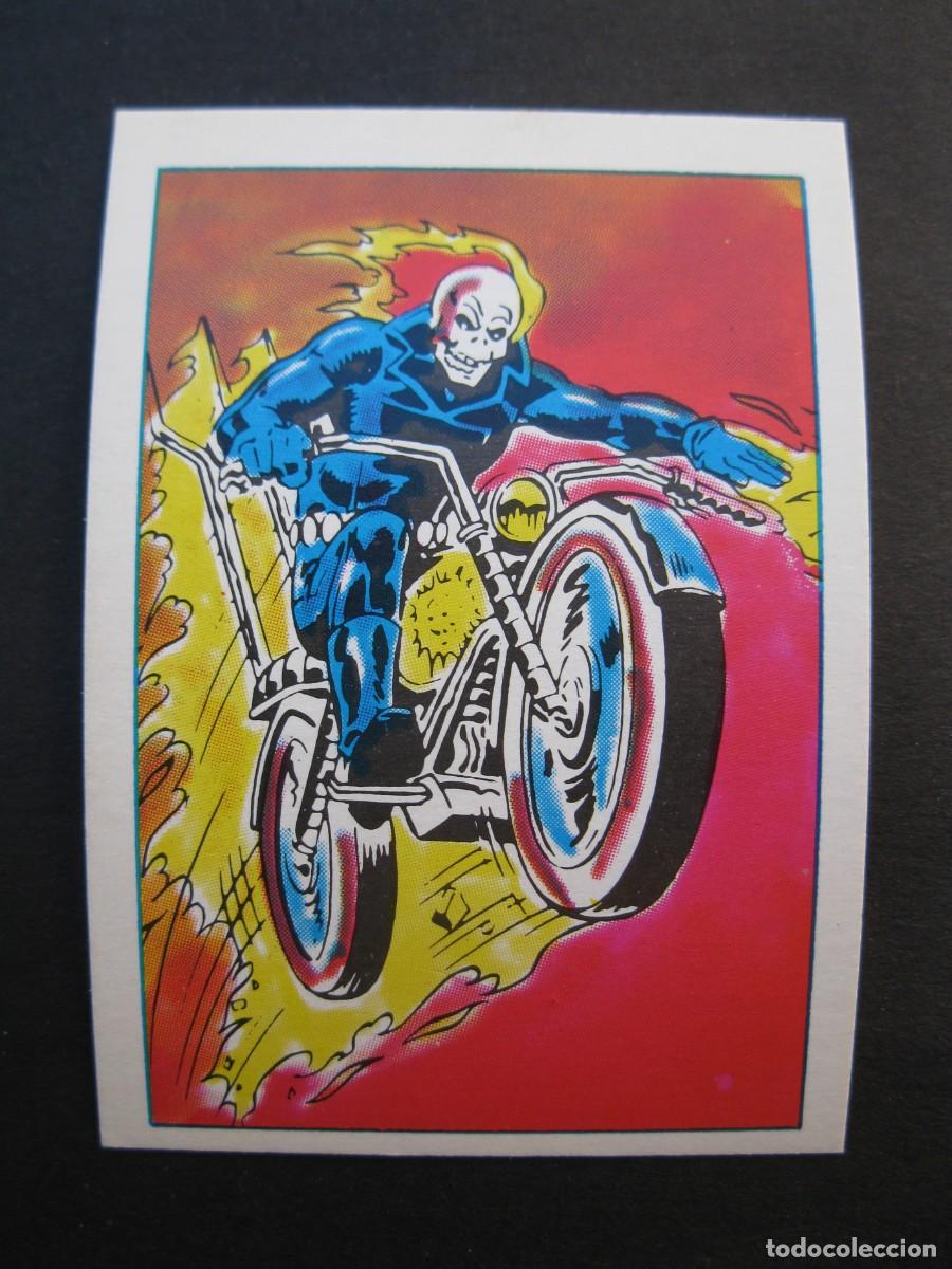 Collectable Antique Stickers: SUPERHEROES - CROMO N&ordm; 30 - FANTASMA VOLADOR - EDITORIAL FHER - MARVEL - NUNCA PEGADO.