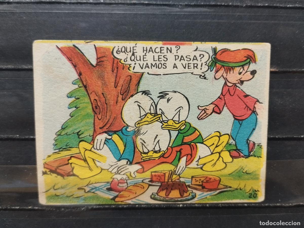 Colecionismo Cromos antigos: CHOCOLATE LLOVERAS. CINE. WALT DISNEY. PESCA DE TRUCHAS N&ordm; 20