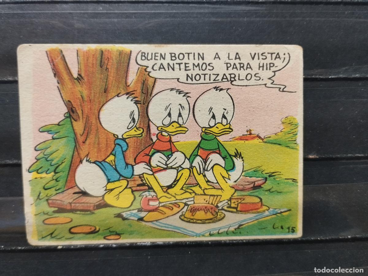 Sammeln alte Sammelbilder: CHOCOLATE LLOVERAS. CINE. WALT DISNEY. PESCA DE TRUCHAS N&ordm; 15
