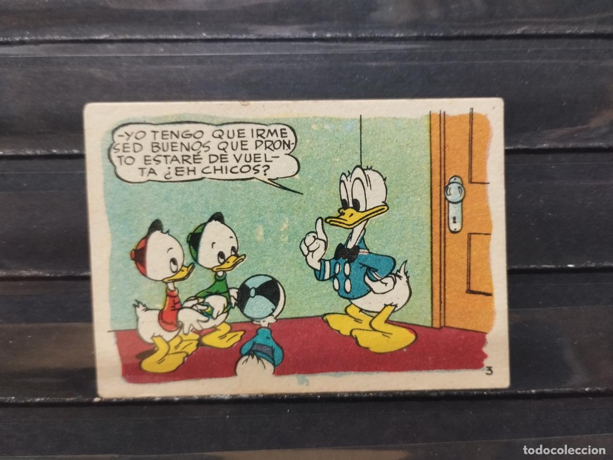 Colecionismo Cromos antigos: CHOCOLATE LLOVERAS. CINE. WALT DISNEY. VIAJE A LAS ESTRELLAS N&ordm; 3.