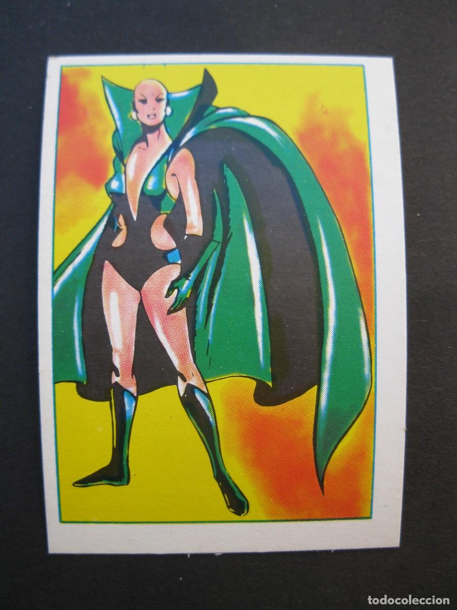 Coleccionismo cromos antiguos: SUPERHEROES - CROMO N&ordm; 50 - MOONDRAGON - EDITORIAL FHER - MARVEL - NUNCA PEGADO.