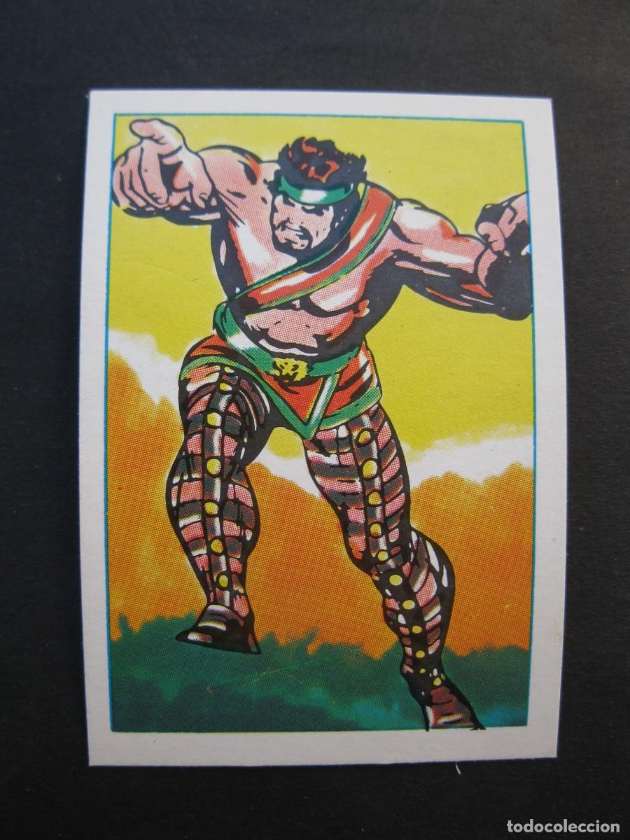 Coleccionismo cromos antiguos: SUPERHEROES - CROMO N&ordm; 56 - HERCULES - EDITORIAL FHER - MARVEL - NUNCA PEGADO.