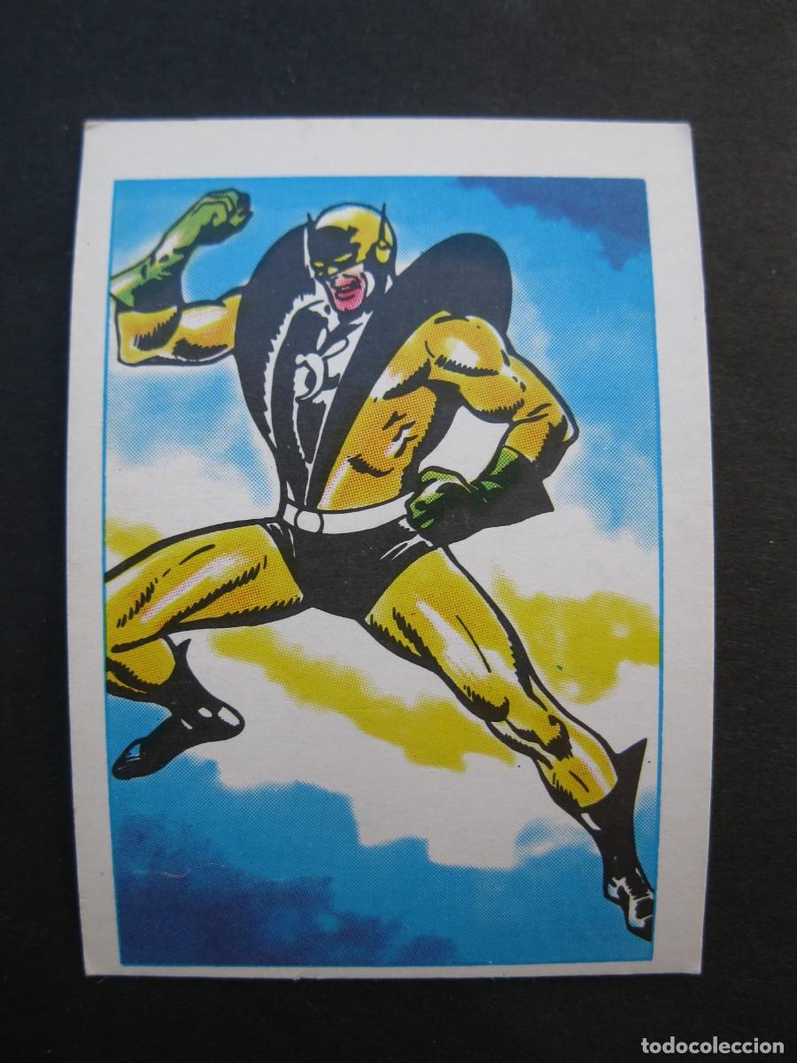 Coleccionismo cromos antiguos: SUPERHEROES - CROMO N&ordm; 59 - EL ABEJORRO - EDITORIAL FHER - MARVEL - NUNCA PEGADO.